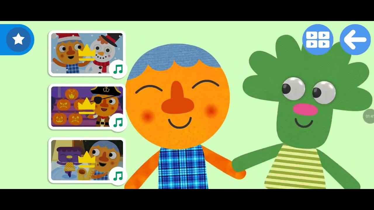 Super simple app Noodle and pals
