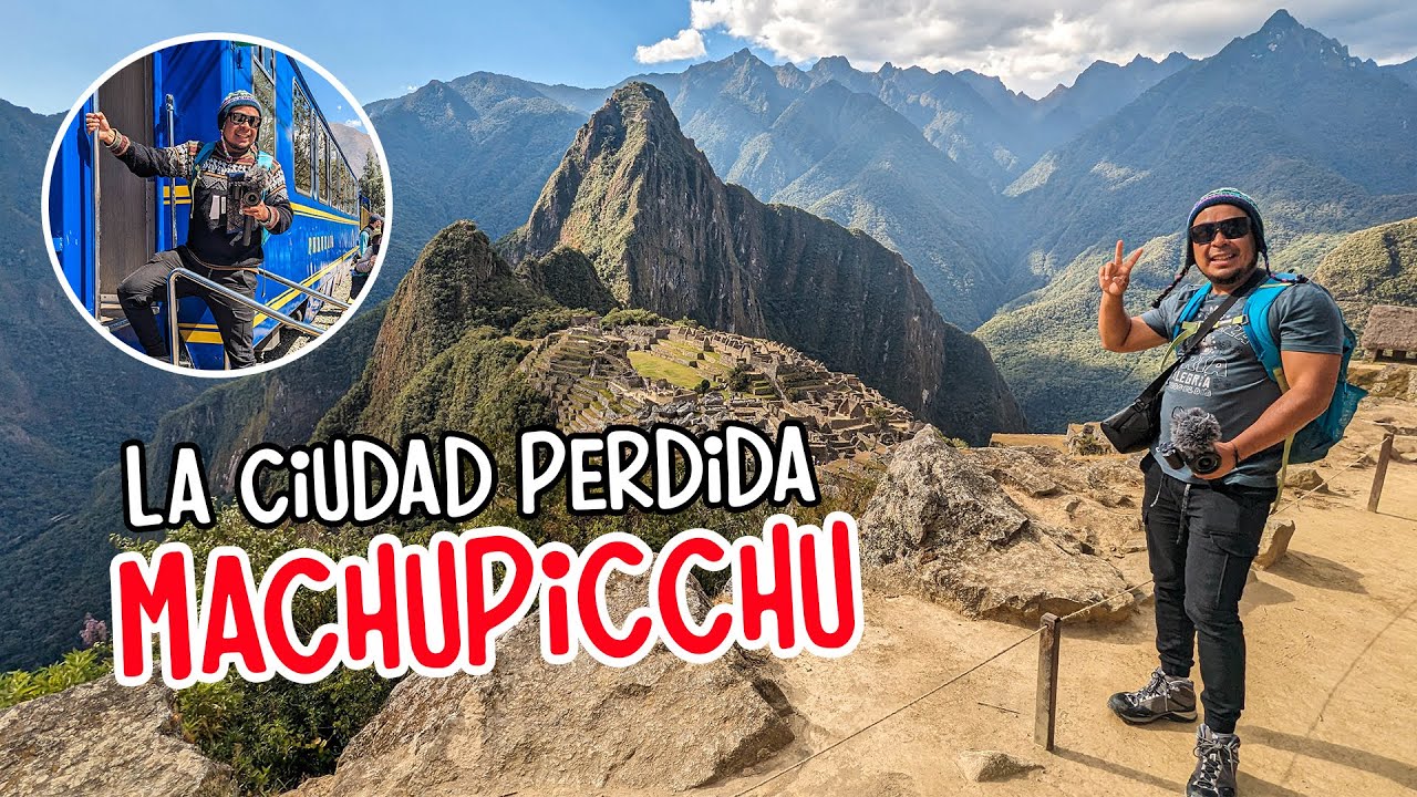 Viajo en tren para llegar a LA CIUDAD PERDIDA de Machu Picchu
