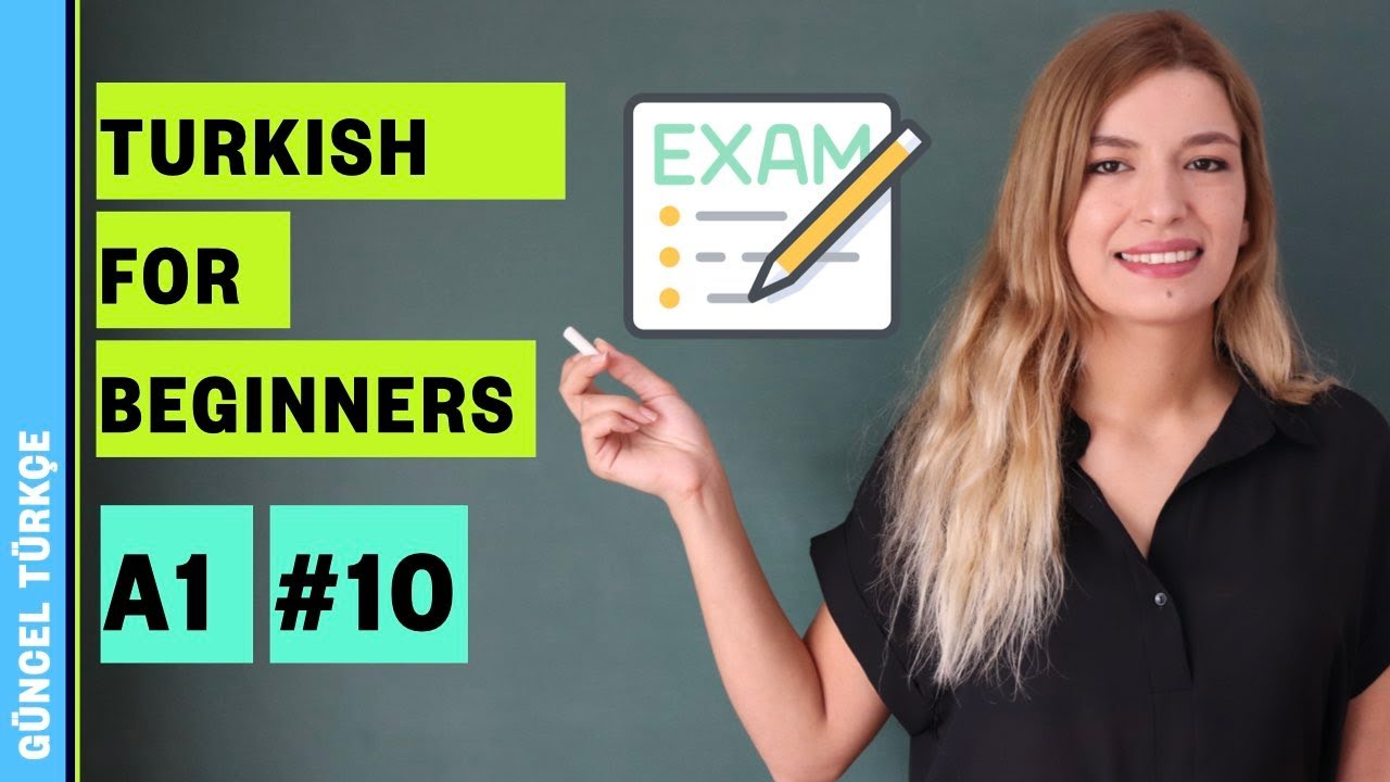 Yabancılar İçin Türkçe A1 (10. Bölüm) | Ödüllü Deneme Sınavı