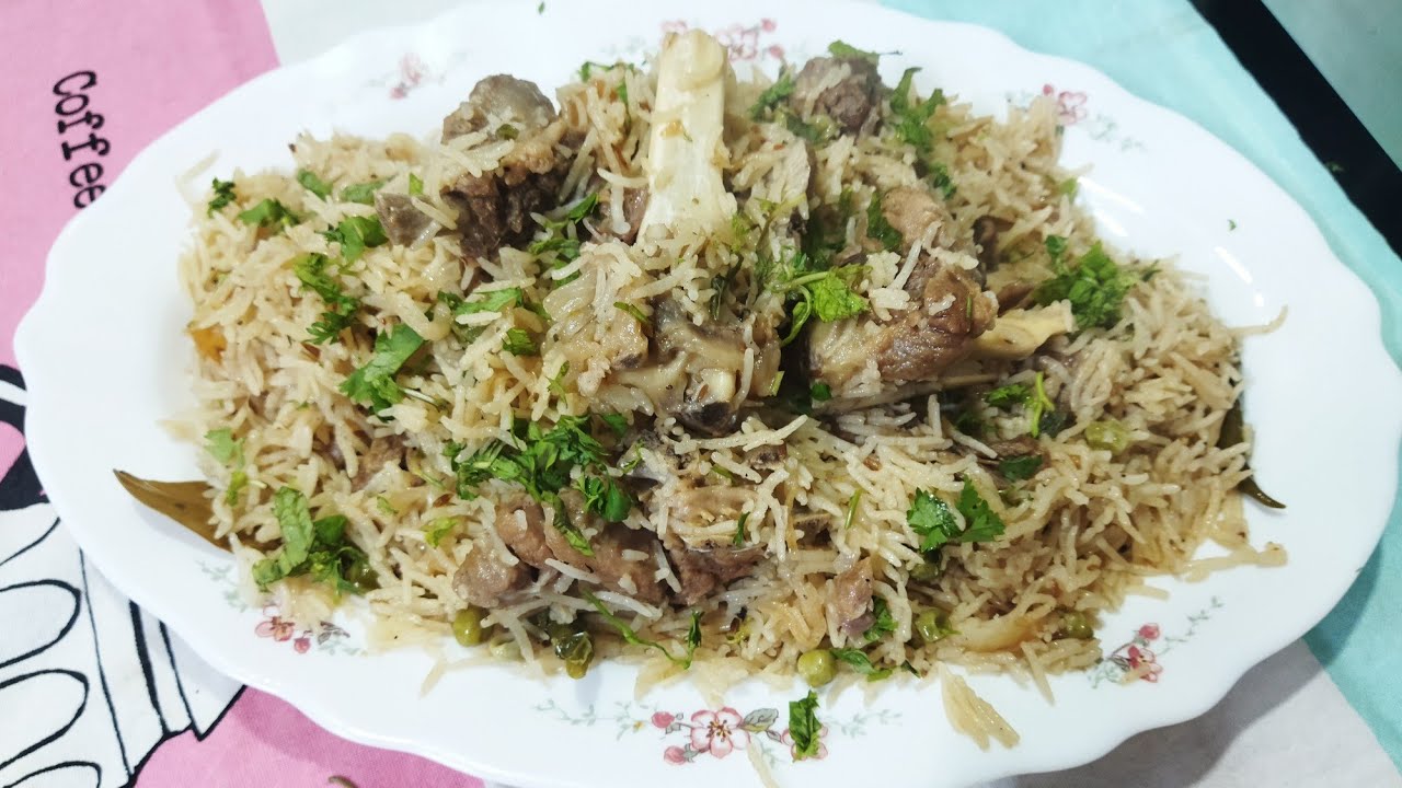 Eid Special Mutton Pulao (Non Veg Recipe) Chef Noorjahan//