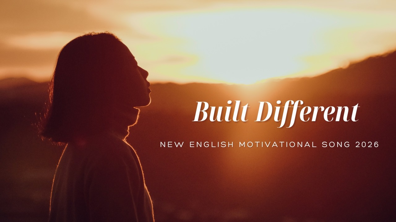 Built Different (Lyrics)|Epic English Motivational Anthem 2025 (Lyrics Video) #christianmusic