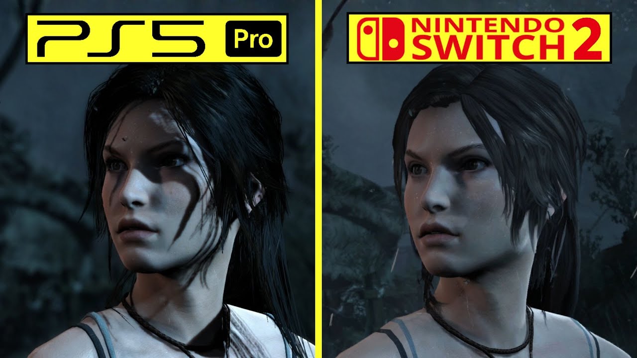 Tomb Raider Definitive Edition Switch 2 vs PS5 Pro (Backward Compatibility) Graphics Comparison
