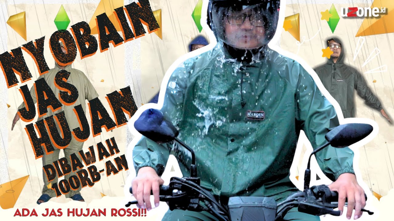 Rekomendasi Jas Hujan Dibawah 100 Ribu yang Layak Dicoba!