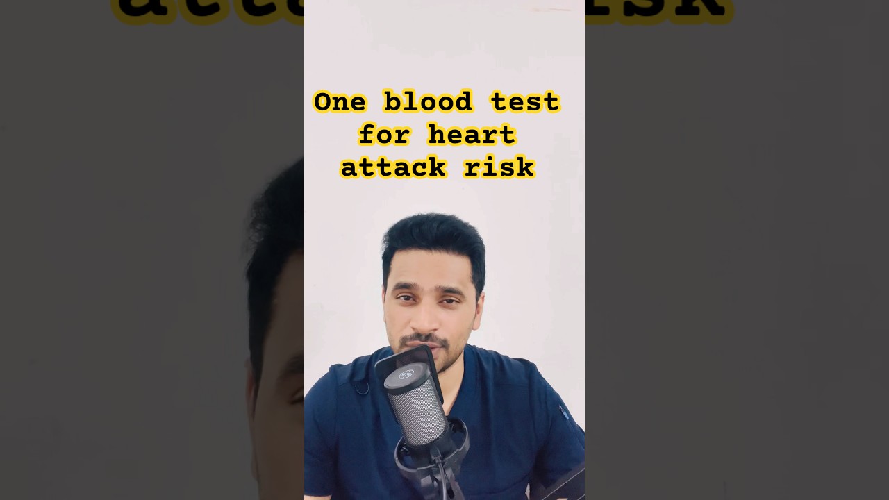 One blood test can predict your future heart attack risk.