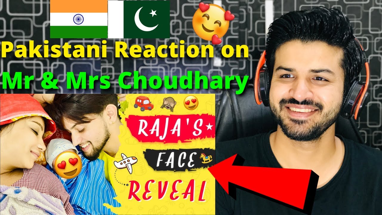 Pakistani React on RAJA'S FACE REVEAL |  Khushi Punjaban | Vivek Choudhary | Reaction Vlogger