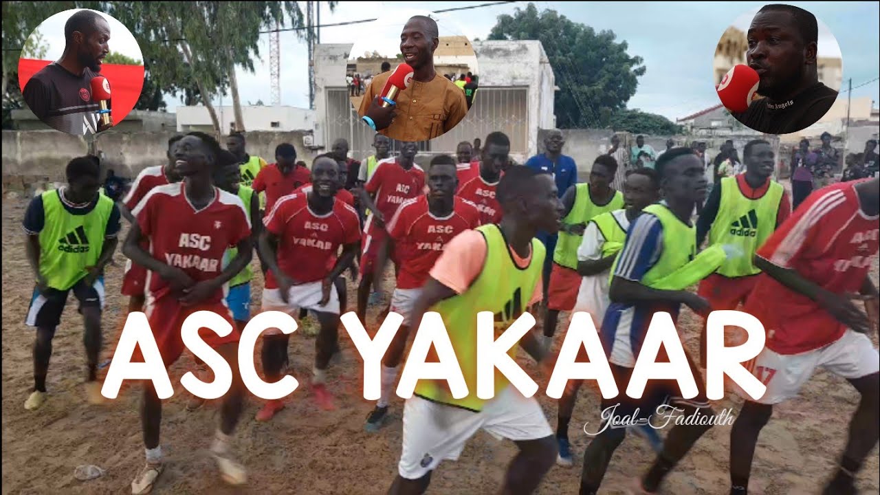 Entraïnement de L' A S C YAAKAR: une forte mobilisation des supporters