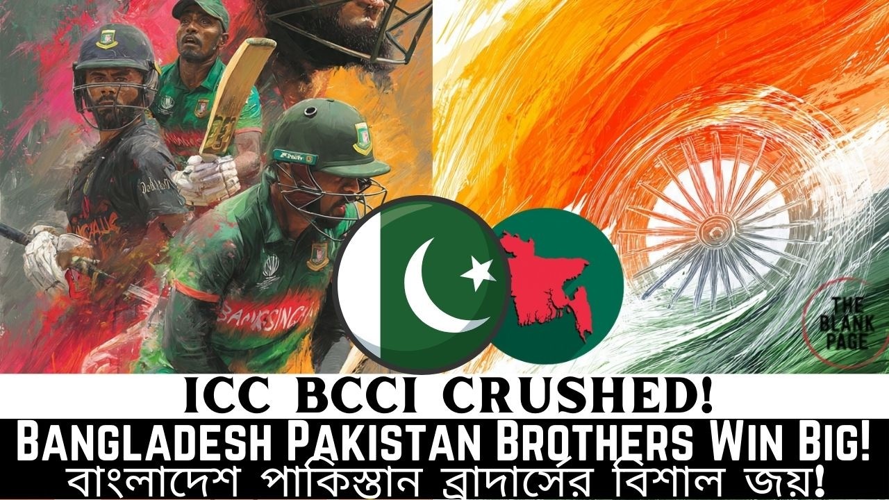 BREAKING: India & ICC Completely SURRENDERED to Pakistan Bangladesh Power!