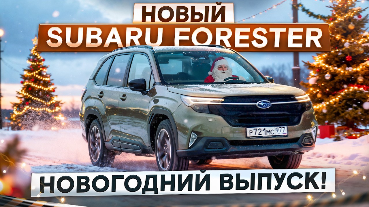 Новогодний выпуск. Новый Subaru Forester. Ему плевать на моду! Подробный тест-драйв и обзор