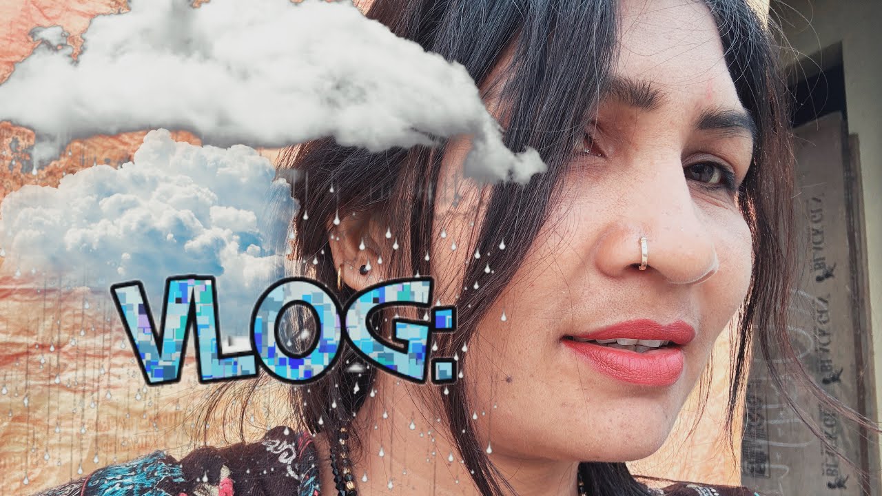 ￼ आज यहा बारिस का मौसम देखिए#vlog }videos on YouTube #$100k views#viralvideo 🥰