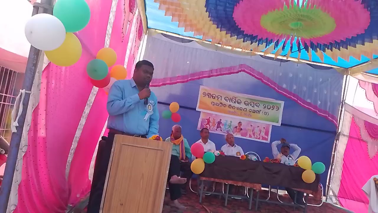 Speech of Hemanta Puta(Chief Guest )Annual Function 2025-26 of GPS, Nagaon(B), Agalpur, Balangir 