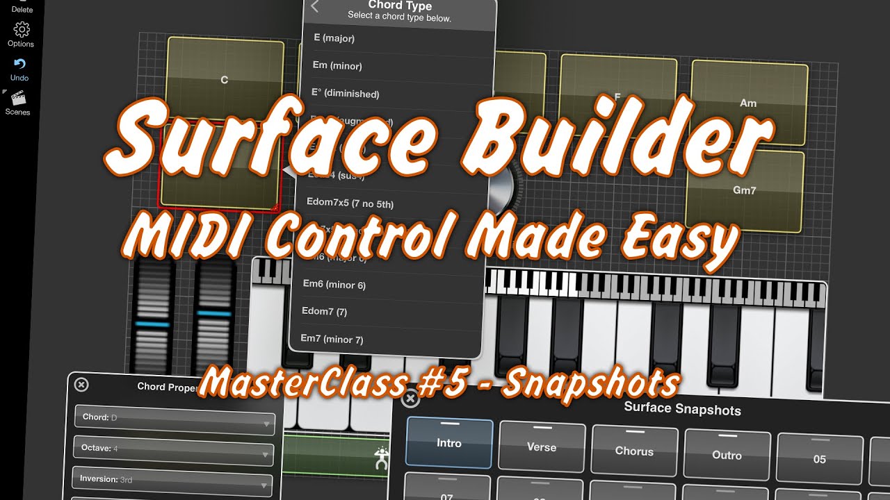 Surface Builder - MasterClass 5 - Snapshots