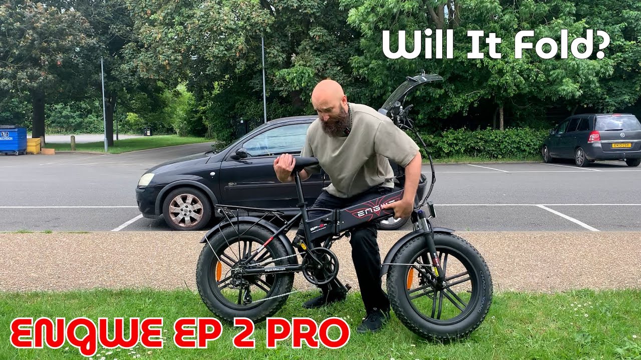 Тестирование складного электровелосипеда в Олимпийском парке | Обзор Engwe Ep 2 Pro |