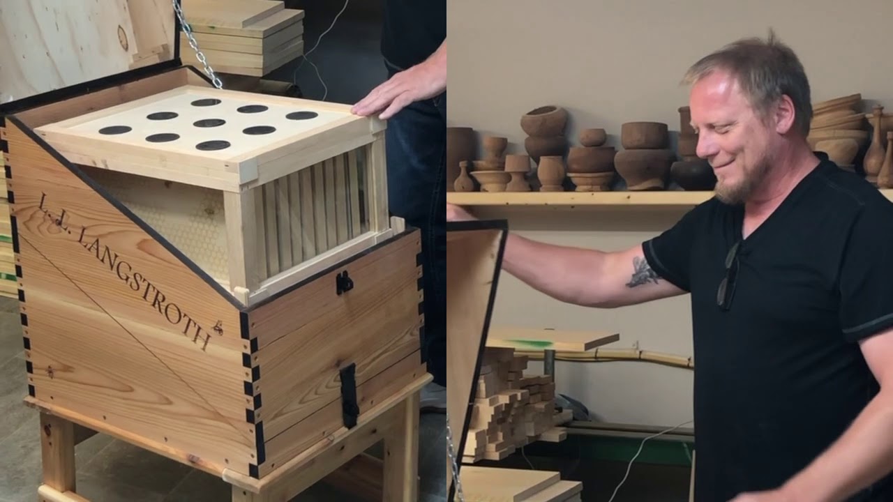 L.L. Langstroth Bee Hive - Original Version