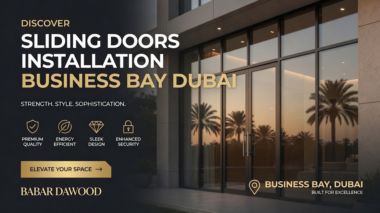 Sliding Doors installation | BABAR DAWOOD