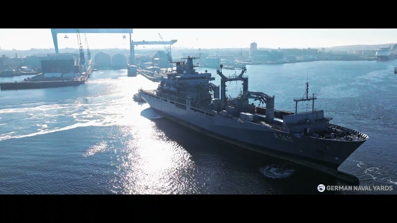 Ankunft EGV Berlin bei GERMAN NAVAL YARDS _08.02.2023