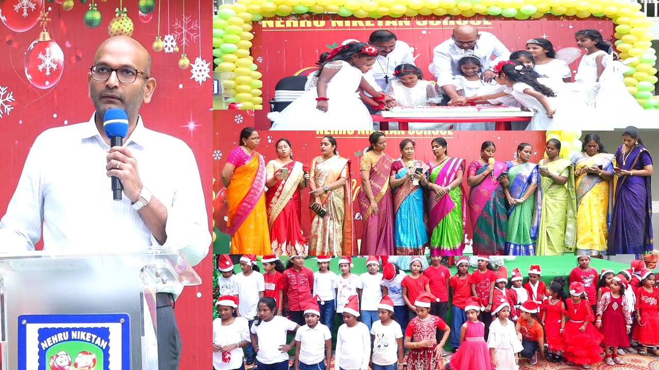 Semi Christmas | Nehru Niketan School | College | tenali | 2025