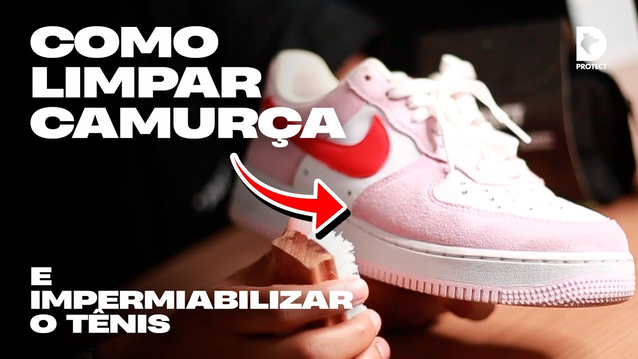 KINGS EXPLICA - Como limpar seu tênis de CAMURÇA corretamente.