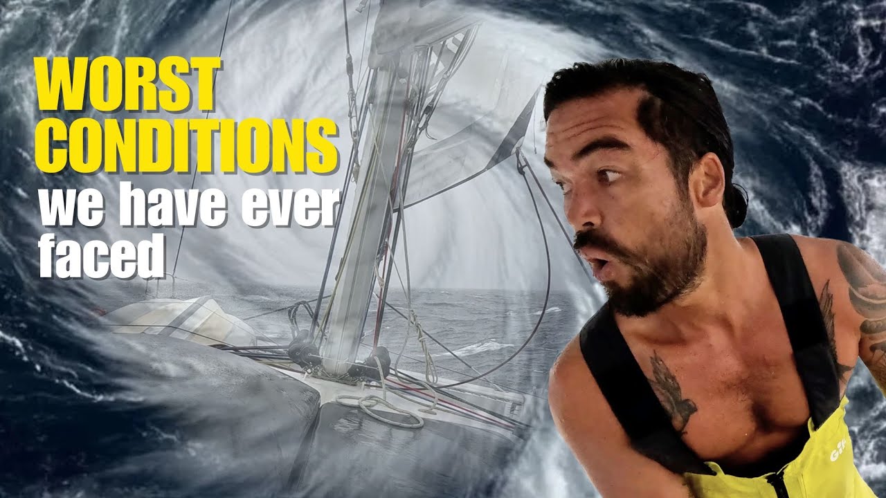 SAILING STRAIGHT INTO A CYCLONE IN INDONESIA! - (Episode 344)