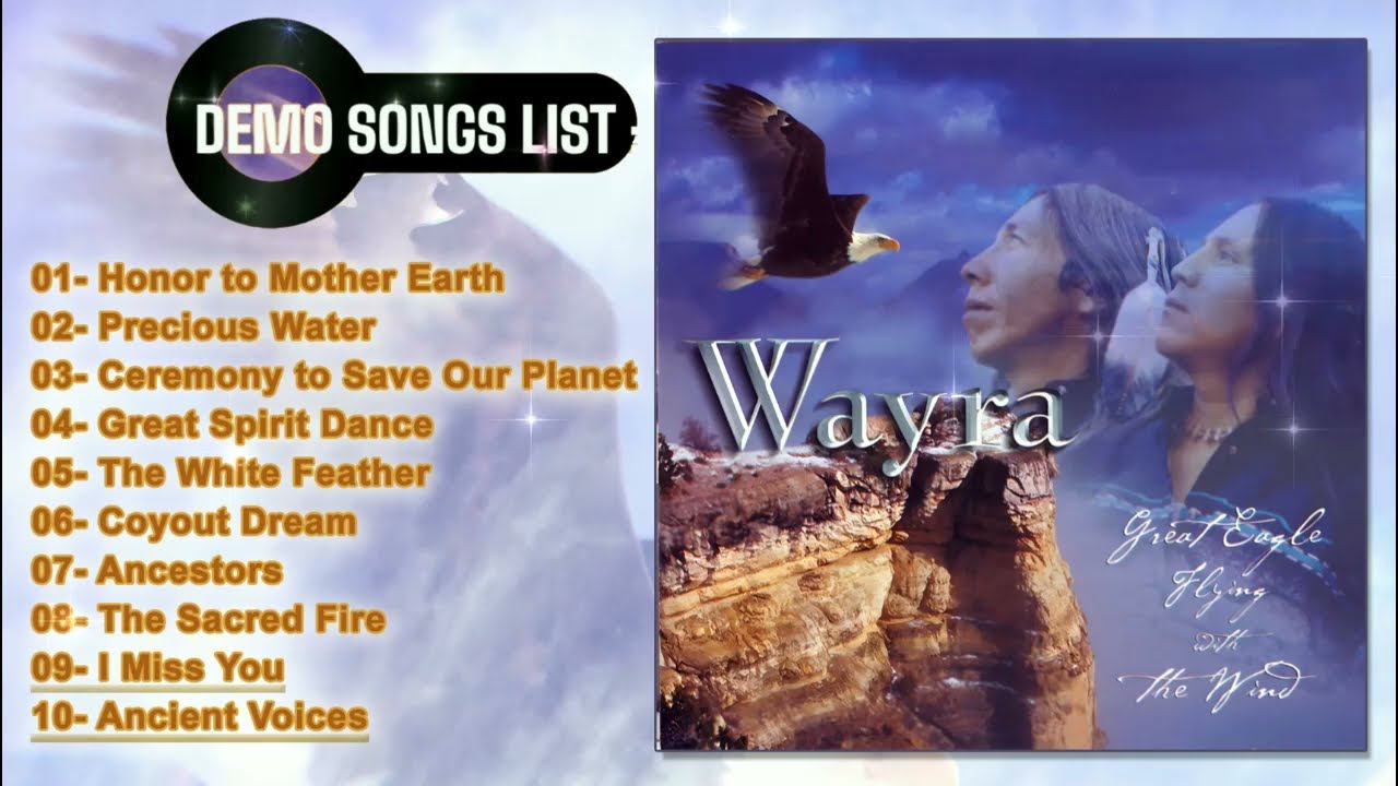 DEMO SONSG LIST - CD GREAT EAGLE FLYING WITH THE WIND