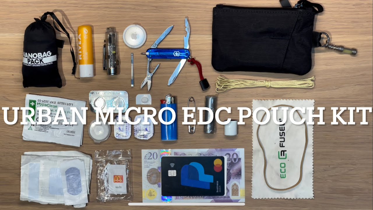 Набор для повседневного ношения URBAN MICRO - Сумка на молнии из альпаки PRO - Обзор швейцарского...