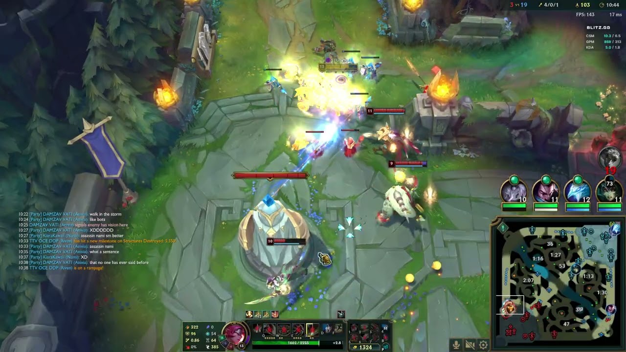 Riven Vs Master Yi