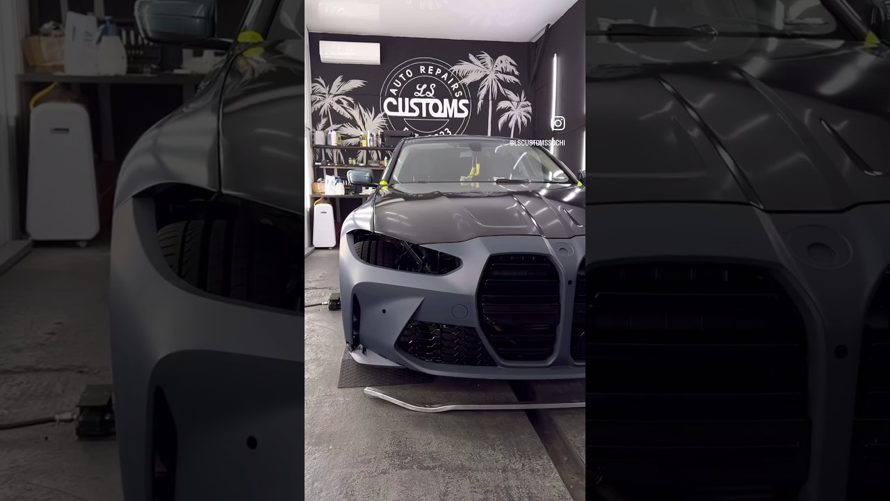 Делаем из обычной BMW g20-M3 g80🔥🔥🔥 #сочи #lscustoms #bmw #auto