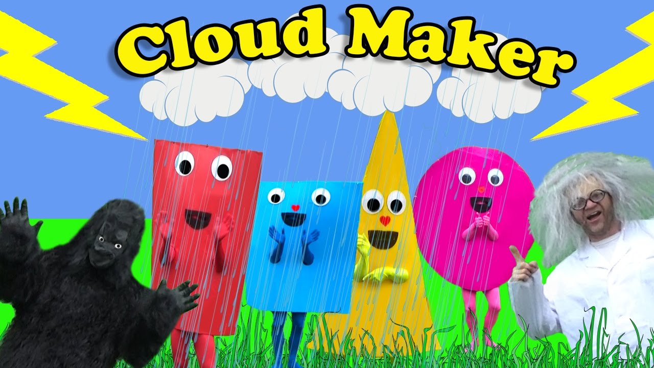 The Shapes | VIVASHAPES | Shapes In Real Life | Cloud Maker | Fun video for kids.