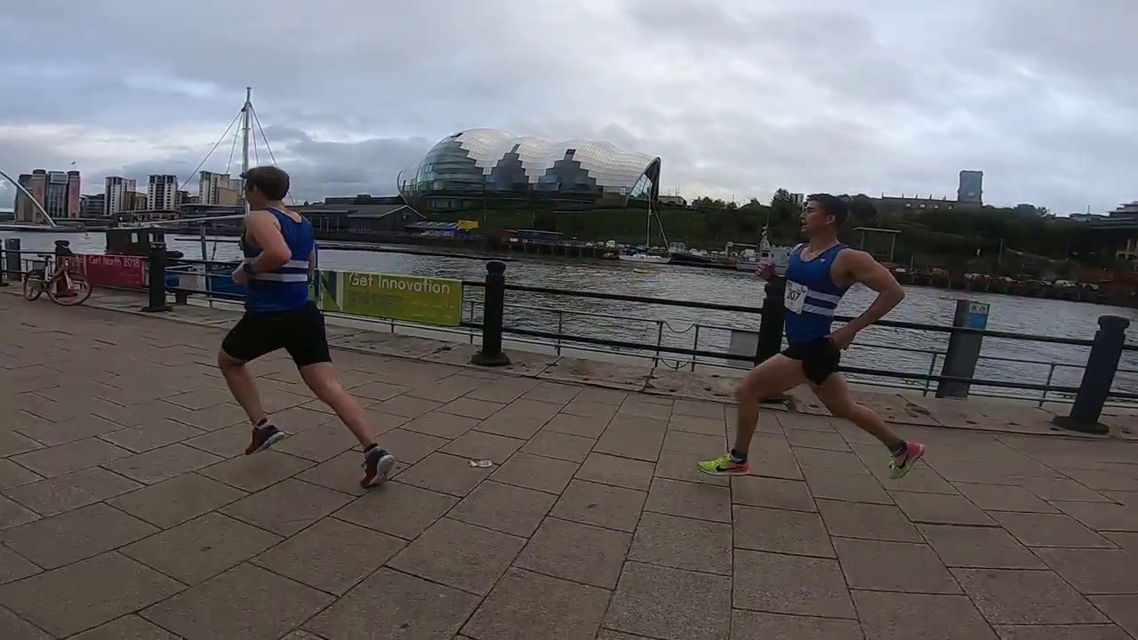 Quayside 5k Elite finish