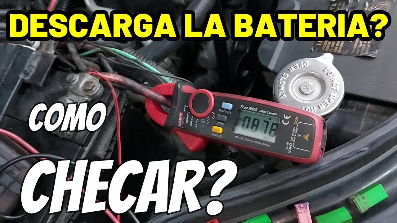Mi Auto DESCARGA la BATERIA ‼ El Cliente me ayudo con las Pruebas 👀 Diagnostico de fuga de corriente