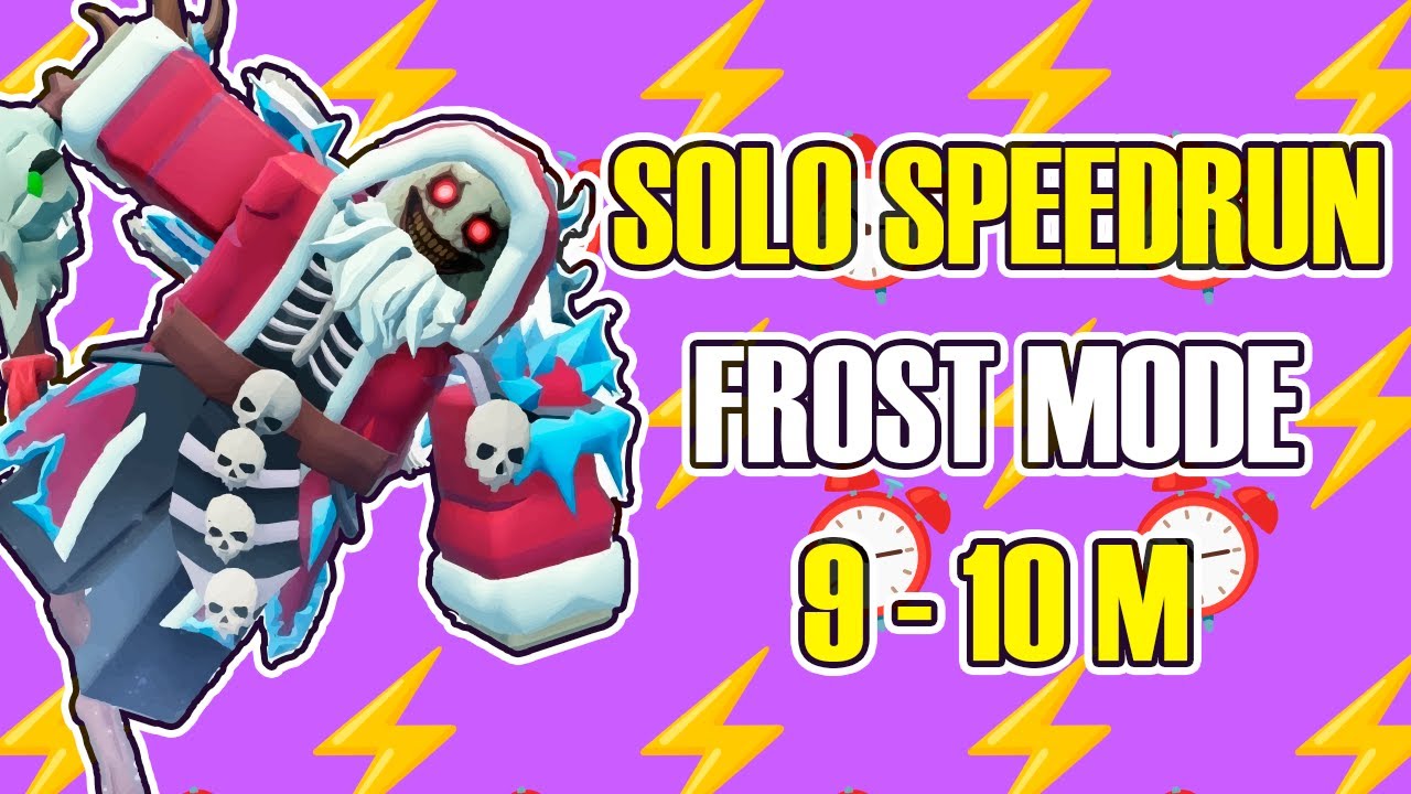 SOLO FROST MODE SPEEDRUN - Tower Defense Simulator