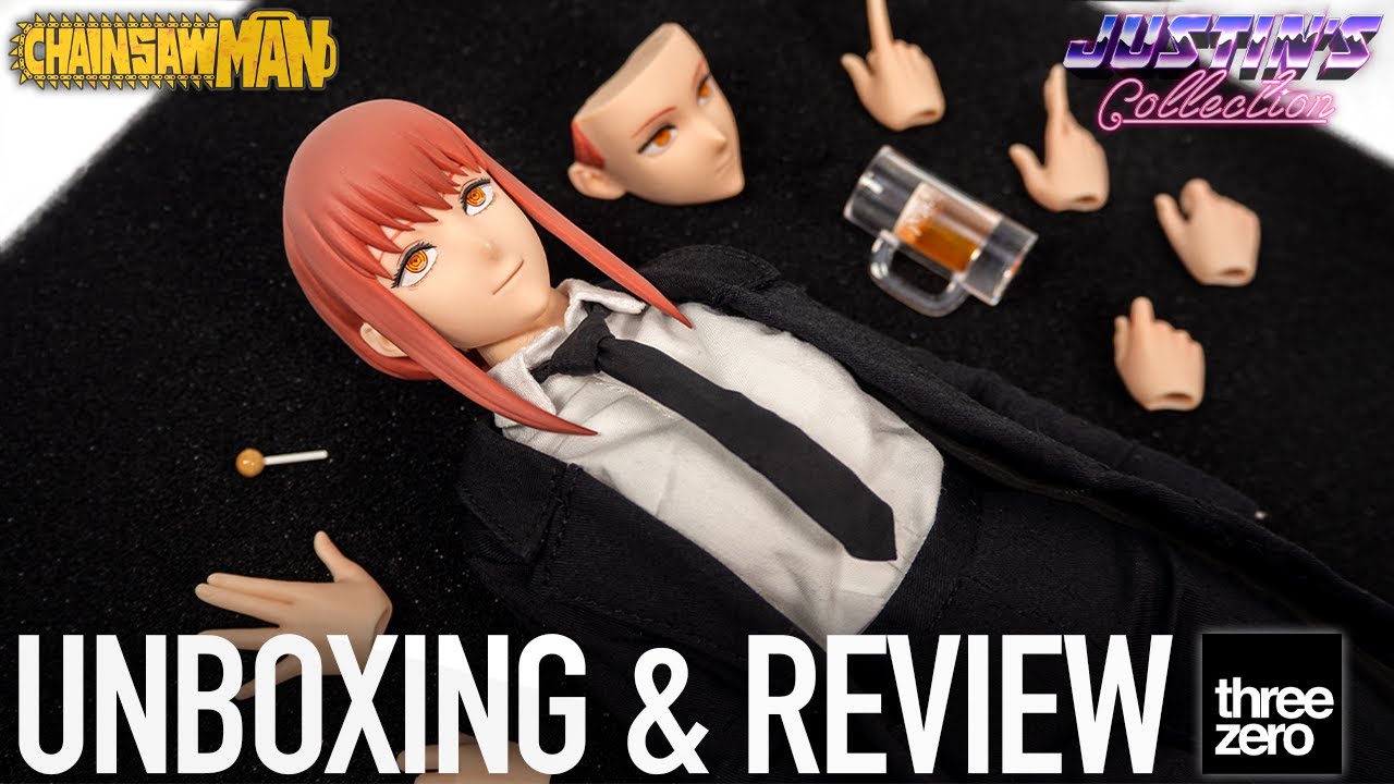 Chainsaw Man Makima Threezero 1/6 Scale Figure Unboxing & Review