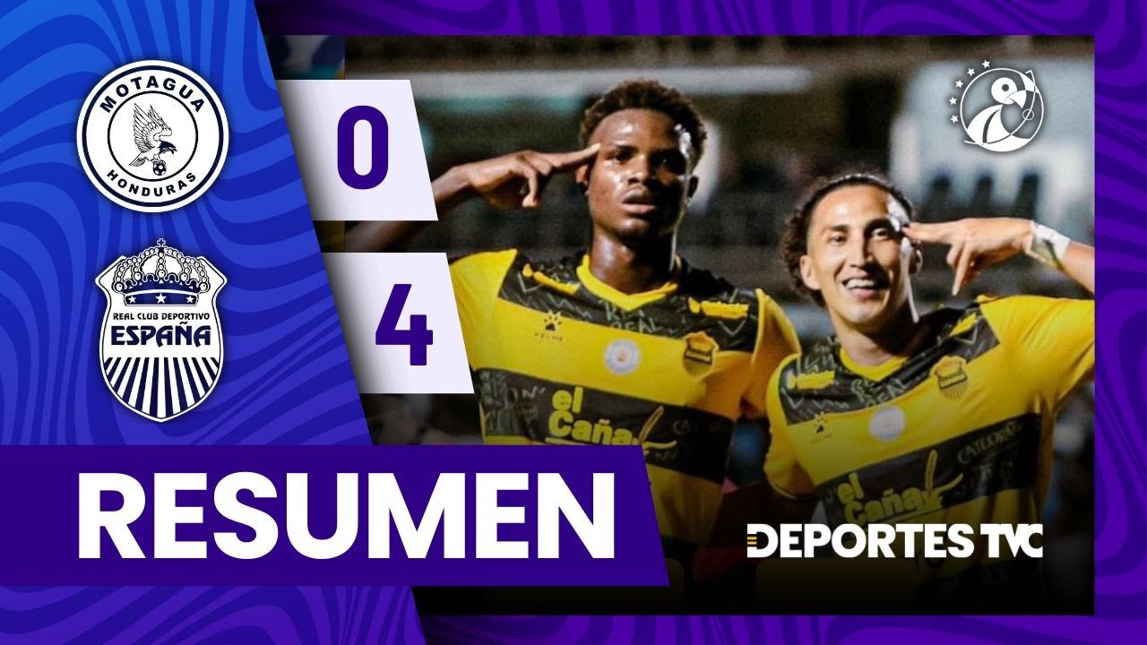 Motagua 0 - 4 Real Espa&ntilde;a | Jornada 11 | Liga Nacional - Apertura 2024 - 2025