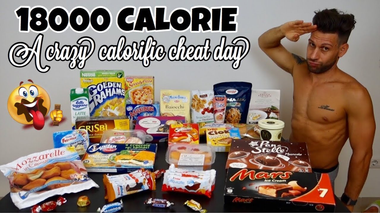 18000 Calorie Challenge - Cheat Day - Man VS Food (ENG SUB)