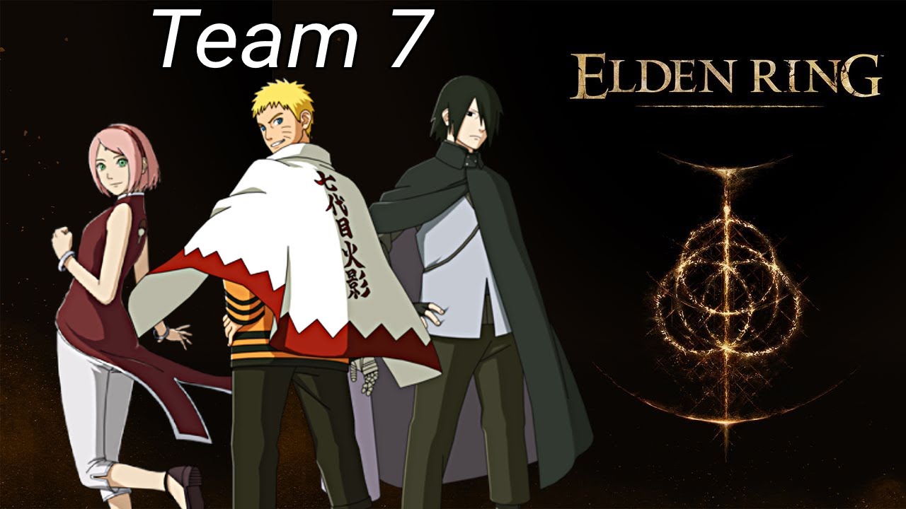 Beating Elden Ring TOGETHER by Playing as Naruto, Sasuke, and Sakura? - SEAMLESS Co-op mod
