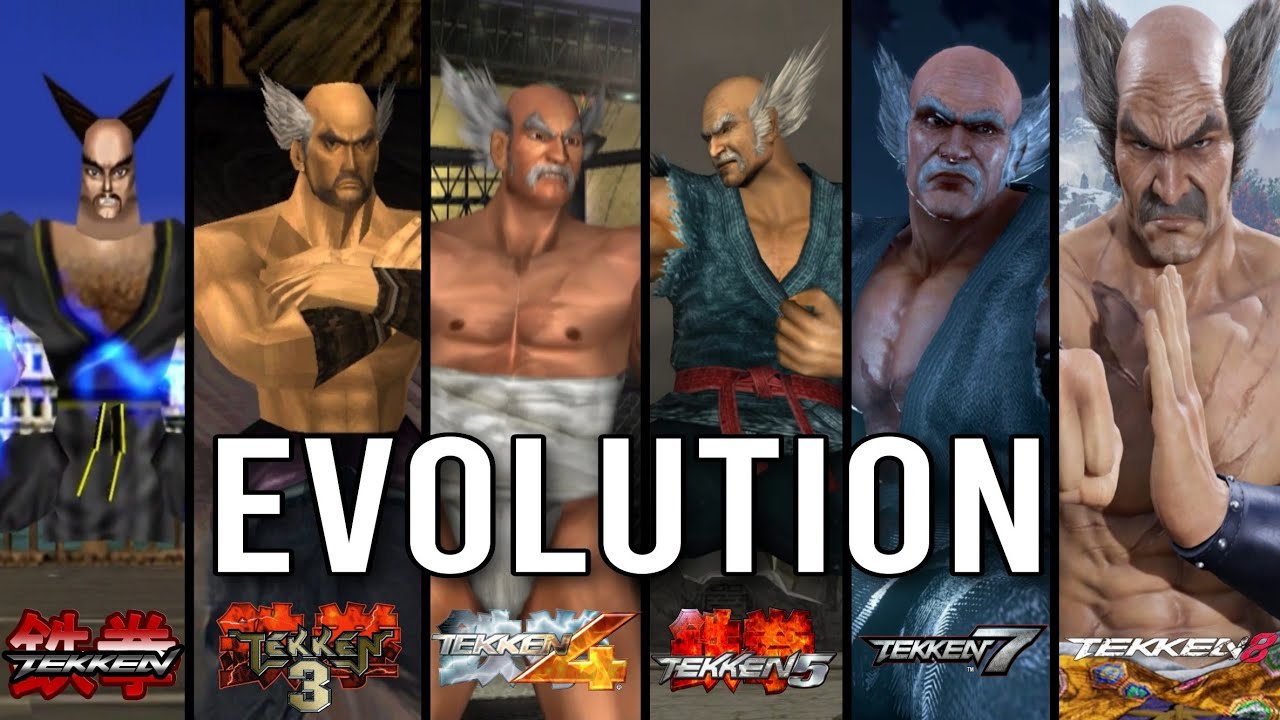 Evolution of Heihachi's All Intro & Outro Poses (1994-2025) | Tekken Series