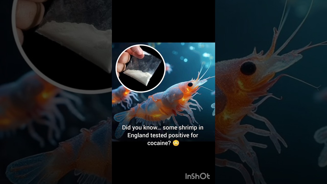 shrimp tested positive for cocaine #viral #facts #didyouknow #amazingfacts#subscribe #shorts#cocaine
