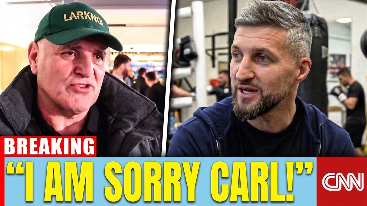 John Fury Issues Emotional Apology to Carl Froch Following Table Flip Incident and $100K Fine