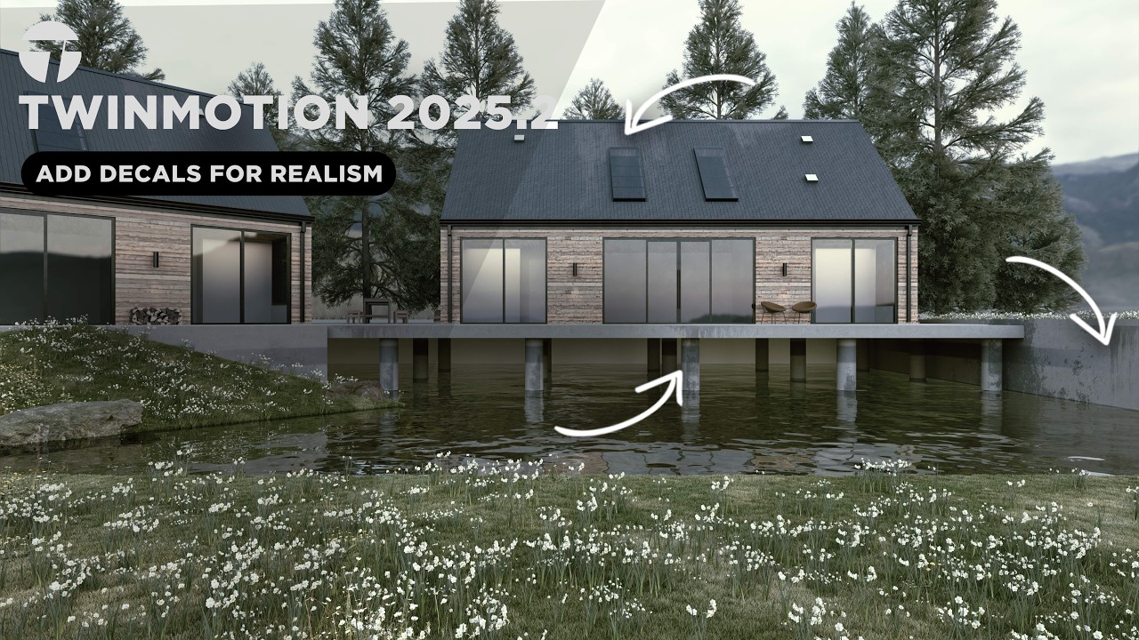 How I Add Decals & Details in Twinmotion for Realistic Renders