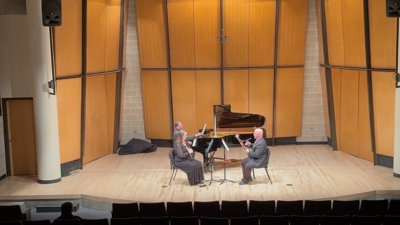 Trio for flute, bassoon and piano by Carl Maria von Weber