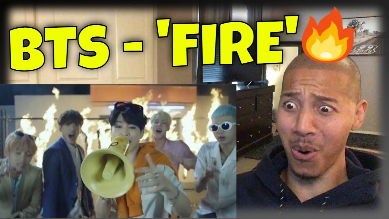 BTS '불타오르네 (FIRE)' Official MV (REACTION)