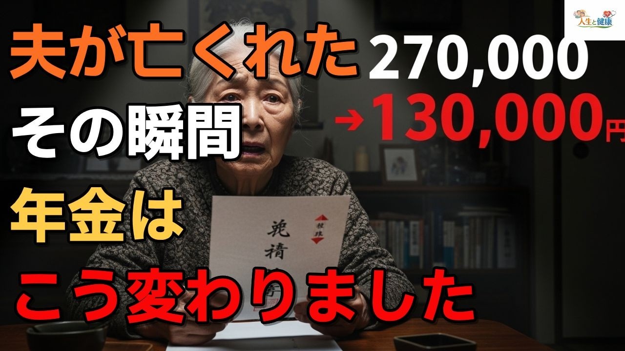 夫が亡くれた//その瞬間//年金は//こう変わりました//#老後の現実#年金生活#シニアライフ#人生の教訓#夫婦の物語#老後の知恵#日本の高齢者#人生ストーリー
