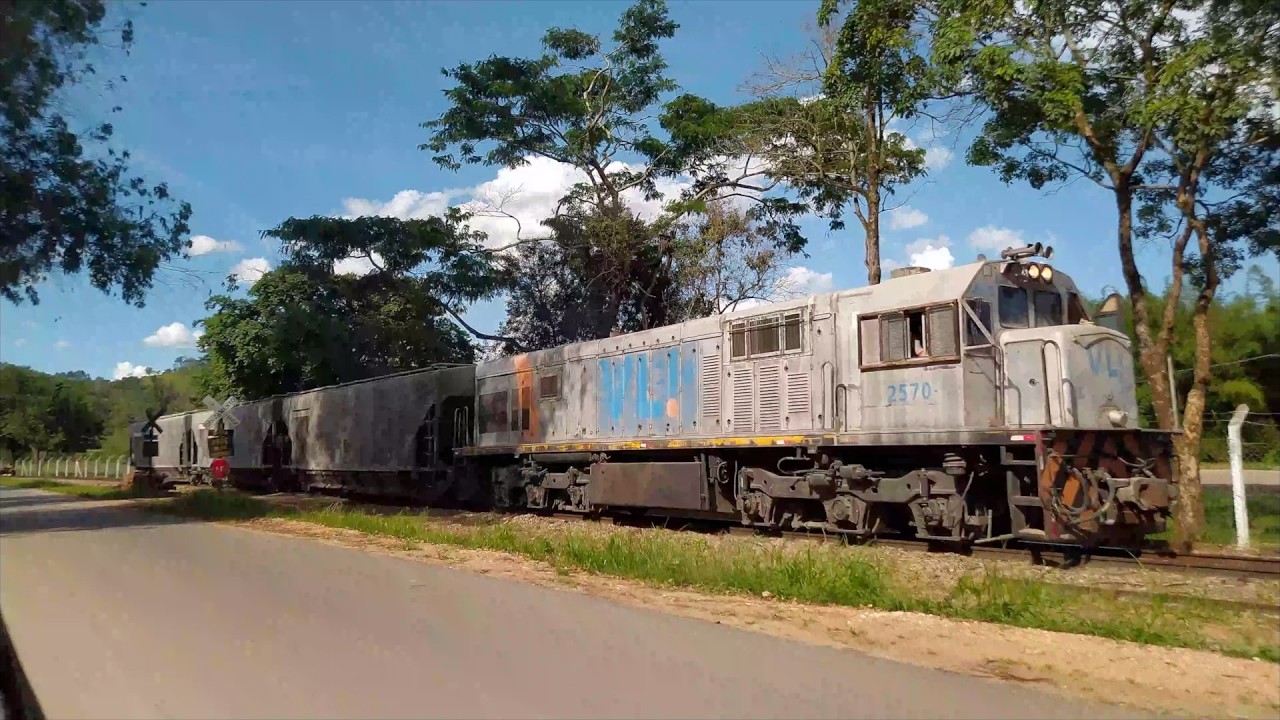 Trem Prefixo U com 3 Vagões Avariados | Inspeção e Destino à Oficina de Lavras.