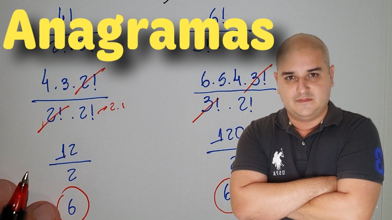 Análise Combinatória 05: Anagramas