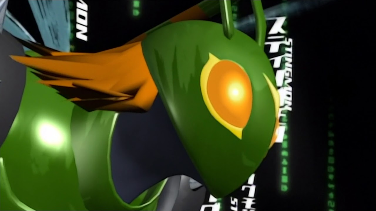 Digimon Adventure 02 Paildramon Jogress Evolution HD (1080p)