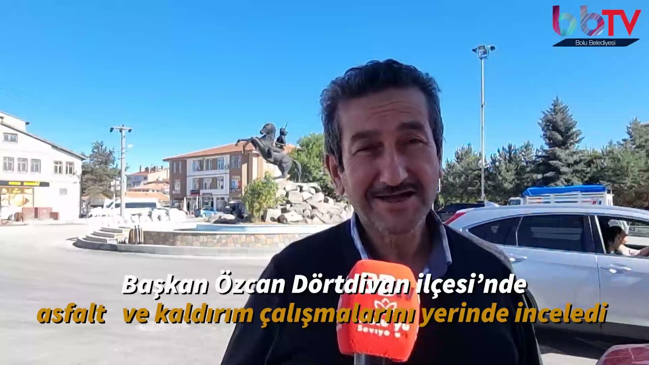 Başkan Özcan Dörtdivan'da incelemelerde bulundu - #BoluyuSeviyorum