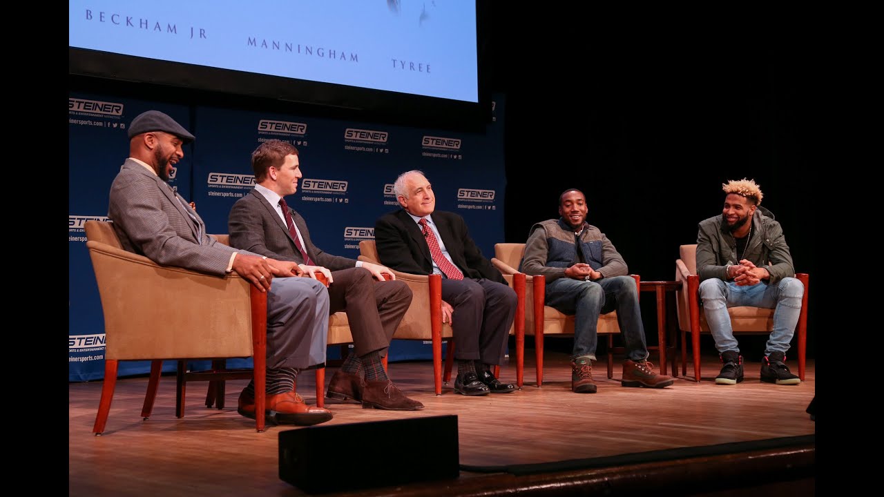 Giant Playmakers: Eli Manning, Odell Beckham Jr, David Tyree and Mario Manningham