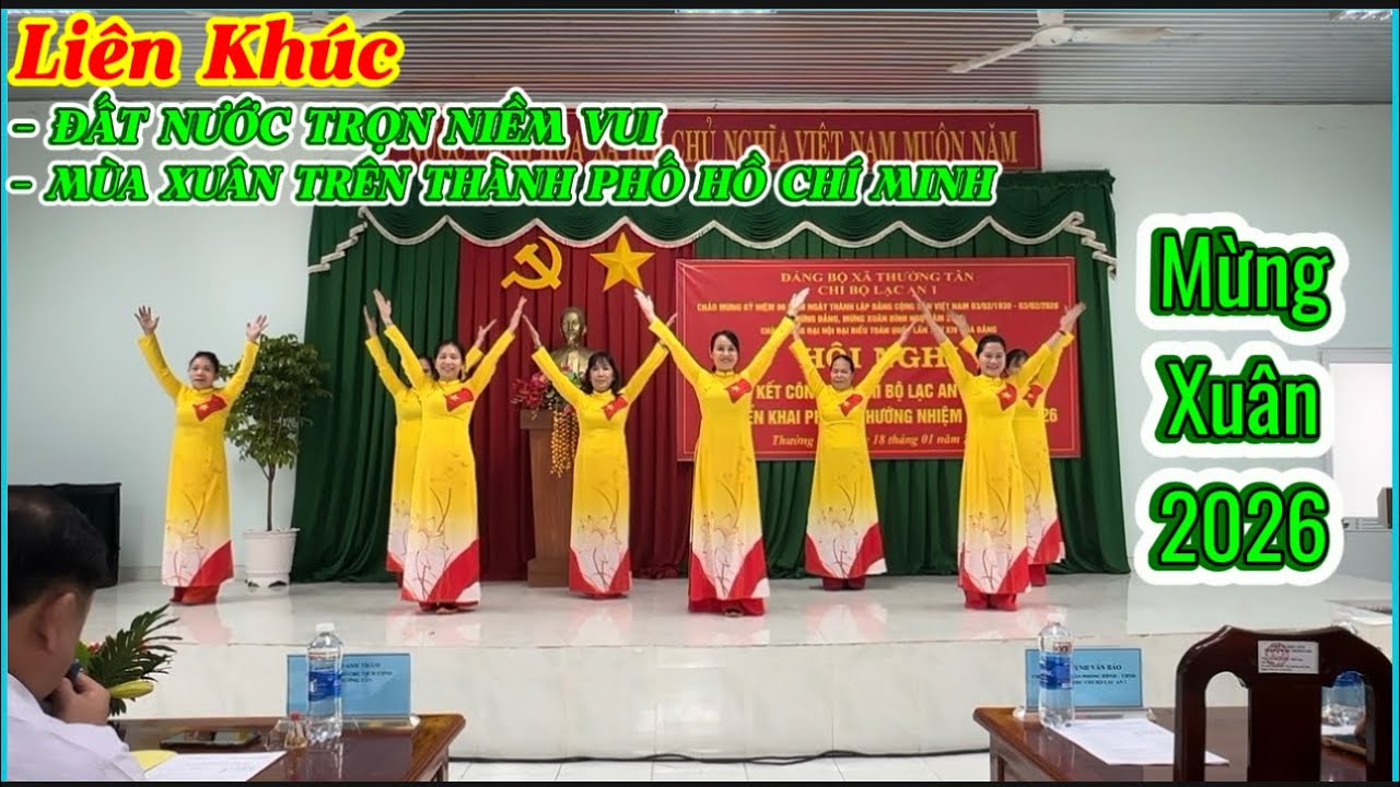 Liên Khúc - ĐẤT NƯỚC TRỌN NIỀM VUI & MÙA XUÂN TRÊN TP HỒ CHÍ MINH