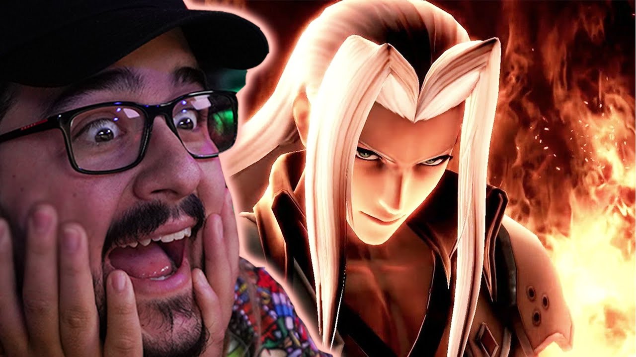 SEPHIROTH?!? | Live Reaction to Sephiroth in Smash Ultimate | The Game Awards 2020