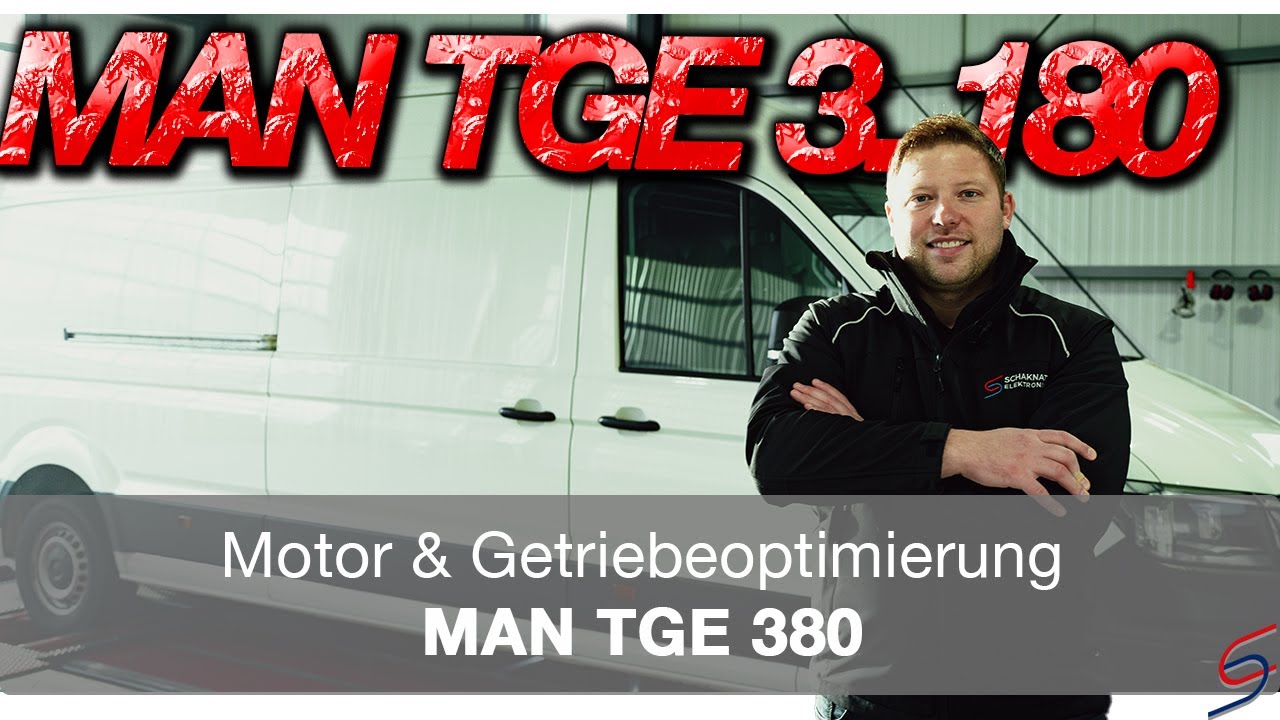 Motor & Getriebeoptimierung - MAN TGE 3.180