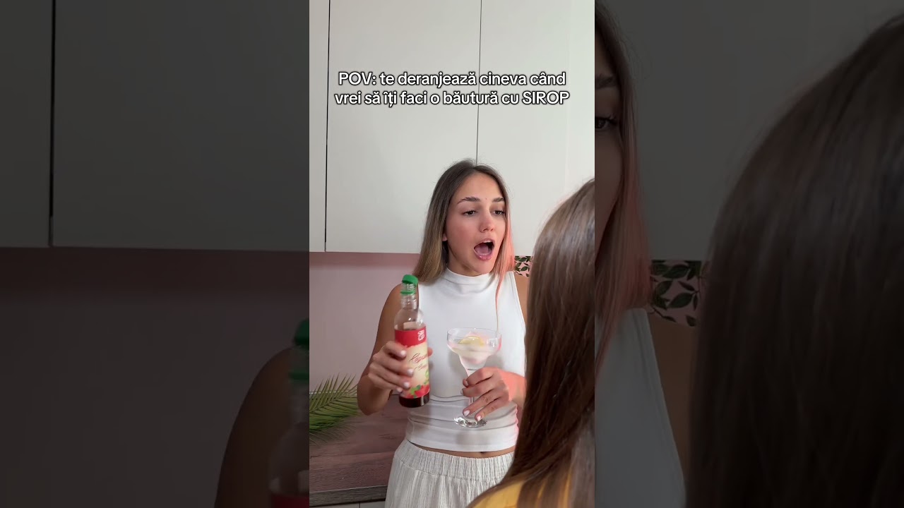 Când tot ce vrei e un strop de liniște… și de SIROP 🍓😅💬 